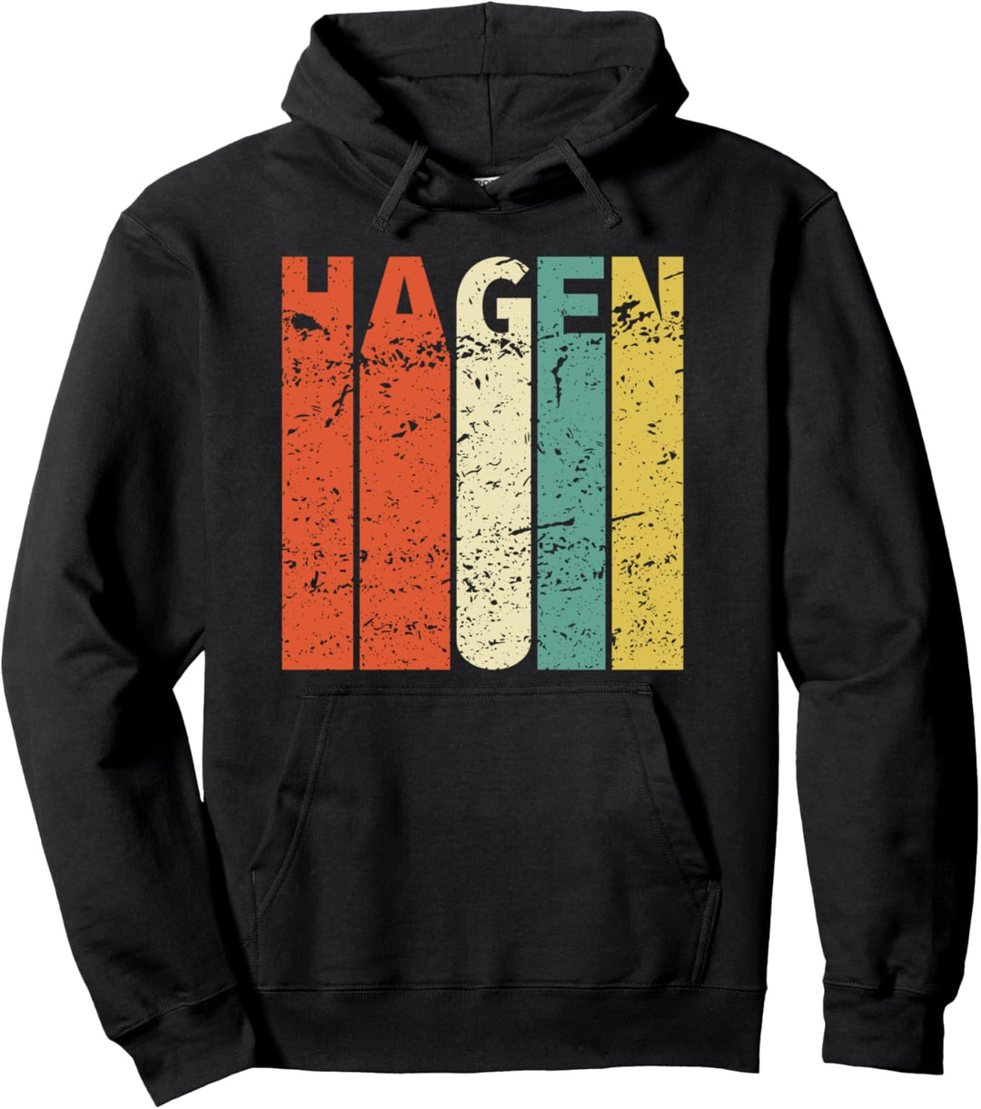 Retro Hagen Einwohner Stadt Hagener Pullover Hoodie