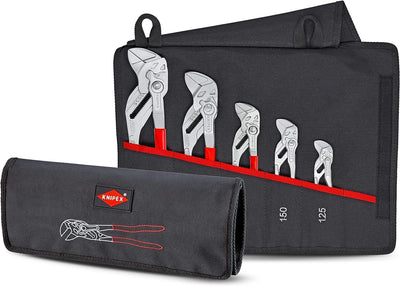 Knipex Zangenschlüssel-Set 5-teilig 00 19 55 S4 & Cobra®-Set 5-teilig 00 19 55 S5 Bundle mit Set 5-t