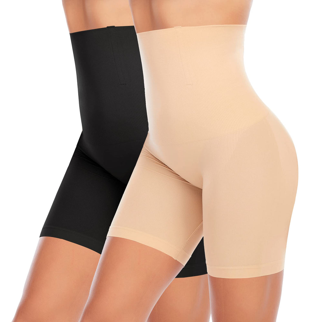 YARRCO Bauchweg Unterhose Damen Shapewear Miederhose Hohe Taille Figurformende Unterwäsche Leggings