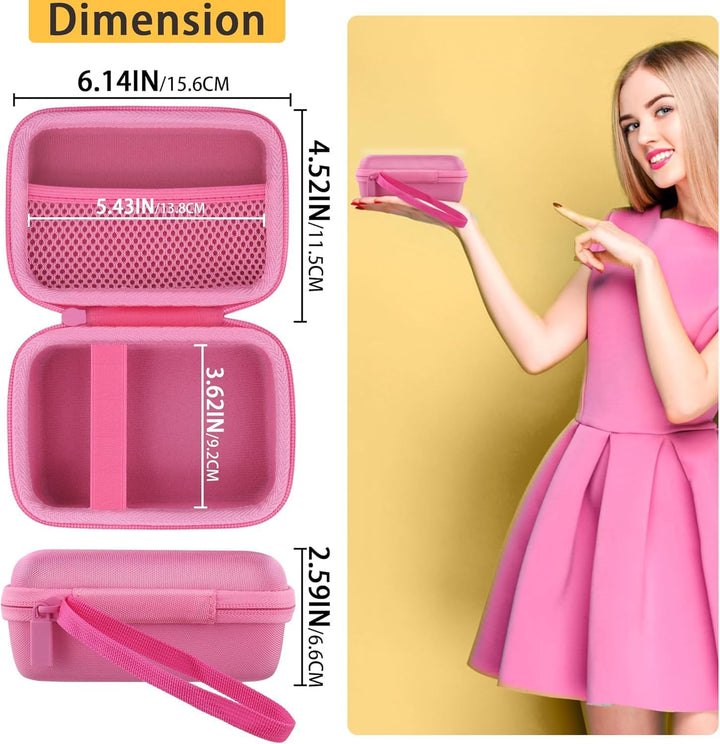 co2CREA Harte reiseschutzhülle Etui Tasche für Fujifilm Instax Mini Link/instax Mini Link 2 /Mini Li