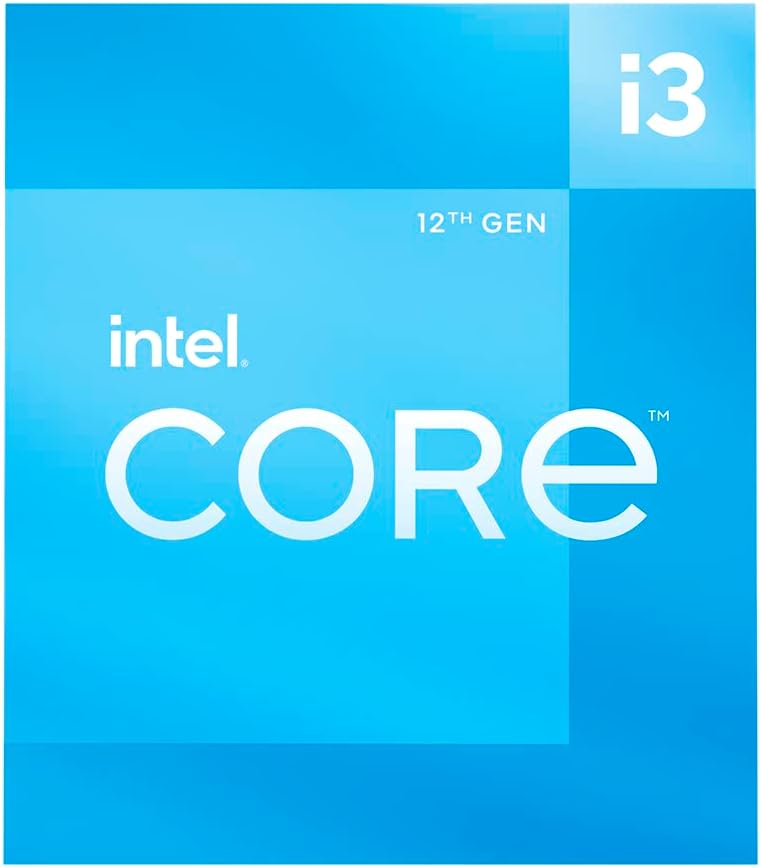 Intel Core i3-12100 12. Generation Desktop Prozessor (Basistakt: 3.3GHz, 4 Kerne, LGA1700, RAM DDR4