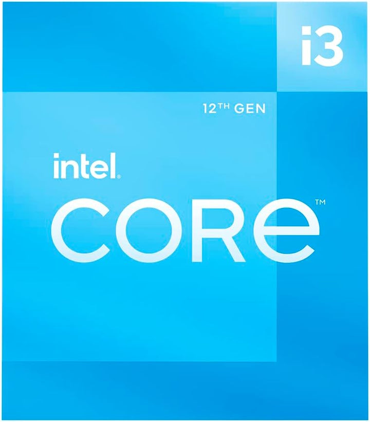 Intel Core i3-12100 12. Generation Desktop Prozessor (Basistakt: 3.3GHz, 4 Kerne, LGA1700, RAM DDR4