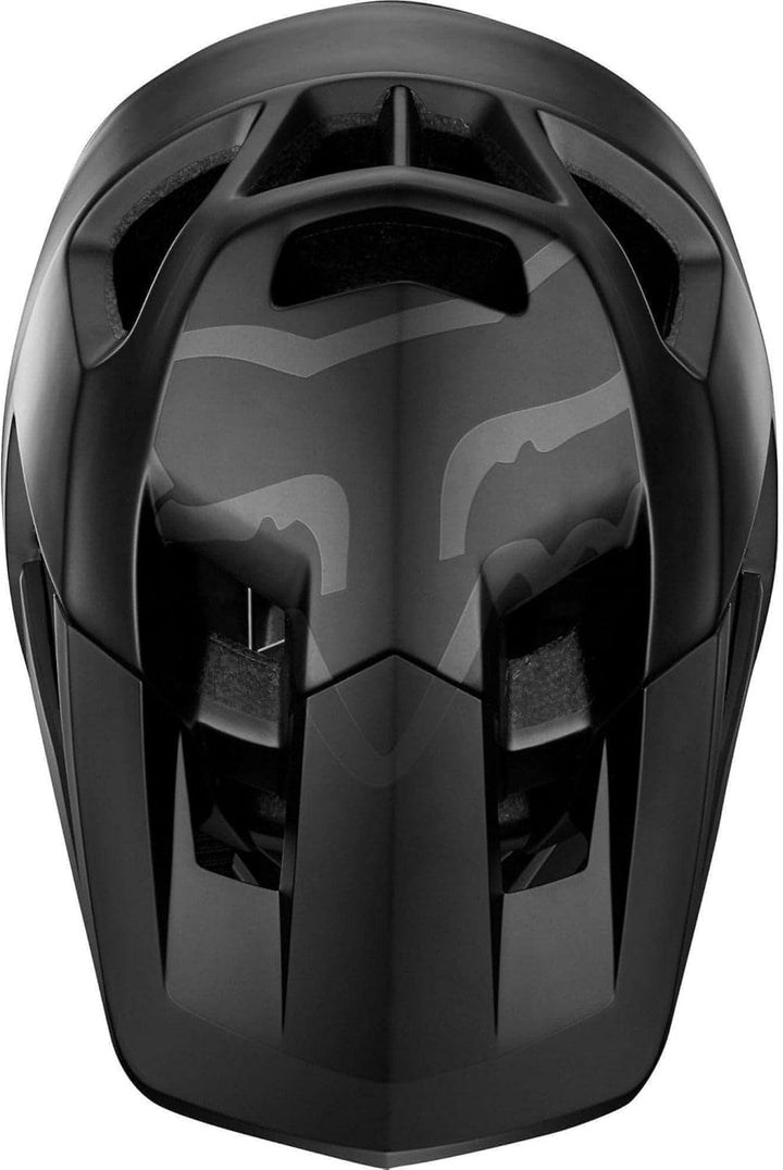 Fox Helm Proframe - Fullface-Helm - Vollvisirhelm - Downhillhelm - Endurohelm Schwarz XL, Schwarz XL