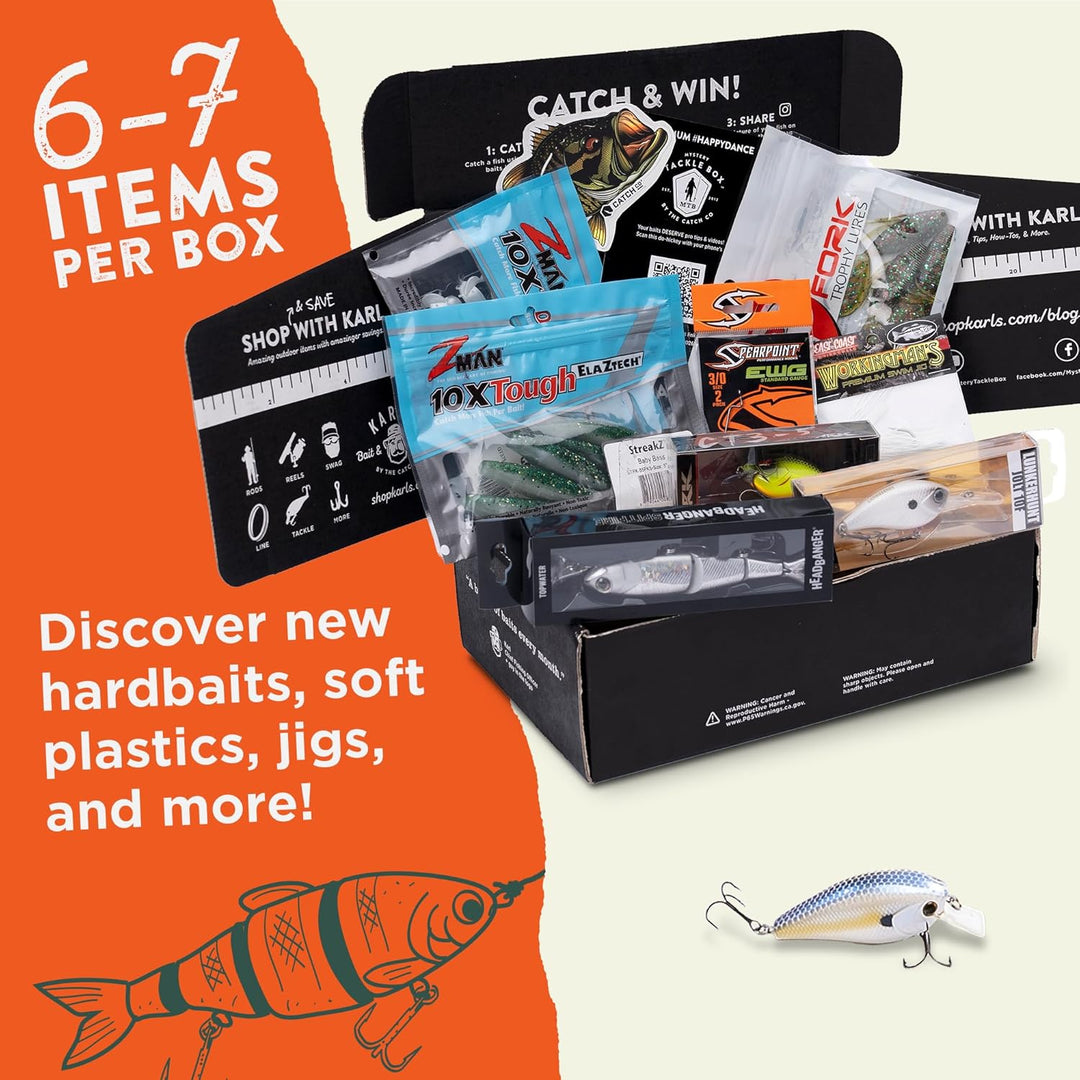 Catch Co Mystery Tackle Box PRO Barschangelset