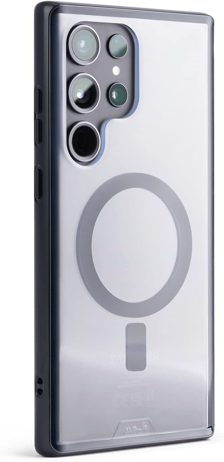 Mous - Durchsichtig Hülle für Samsung Galaxy S23 Ultra - Clarity 2.0 - Handyhülle S23 Ultra MagSafe-
