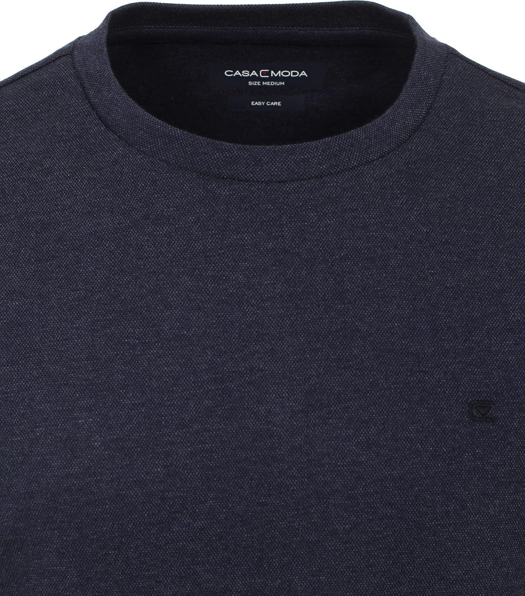 CASAMODA T-Shirt Langarm Uni Standard M Dunkelblau, Standard M Dunkelblau