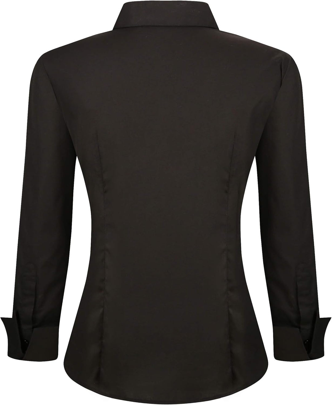 Alex Vando Bluse Damen Langarm Hemd Damen Stretch – Business Button Down Shirts, Bügelfrei Arbeitshe