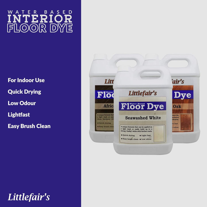 Littlefair's wasserbasierter Bodenfarbstoff (5ltr, Driftwood Grey) 5ltr Treibholz Grau, 5ltr Treibho
