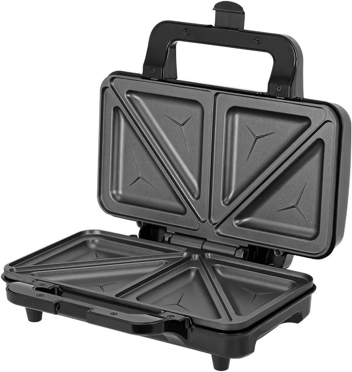 MPM - MOP-20M - Sandwichmaker - Toaster - für 4 dreieckige Sandwiches/Panini - 900 W - Gehäuse aus r