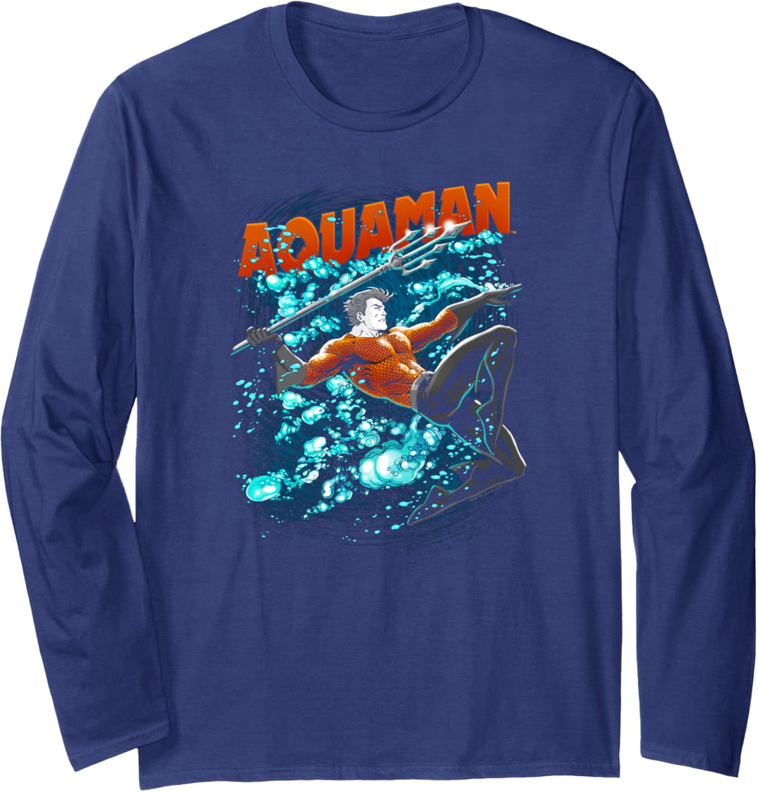Aquaman Bubbles Langarmshirt