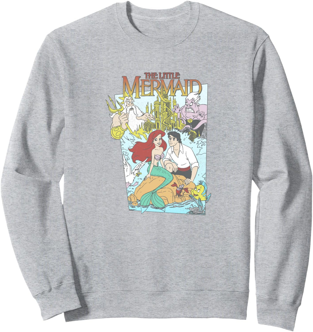 Disney The Little Mermaid Vintage Cover Sweatshirt