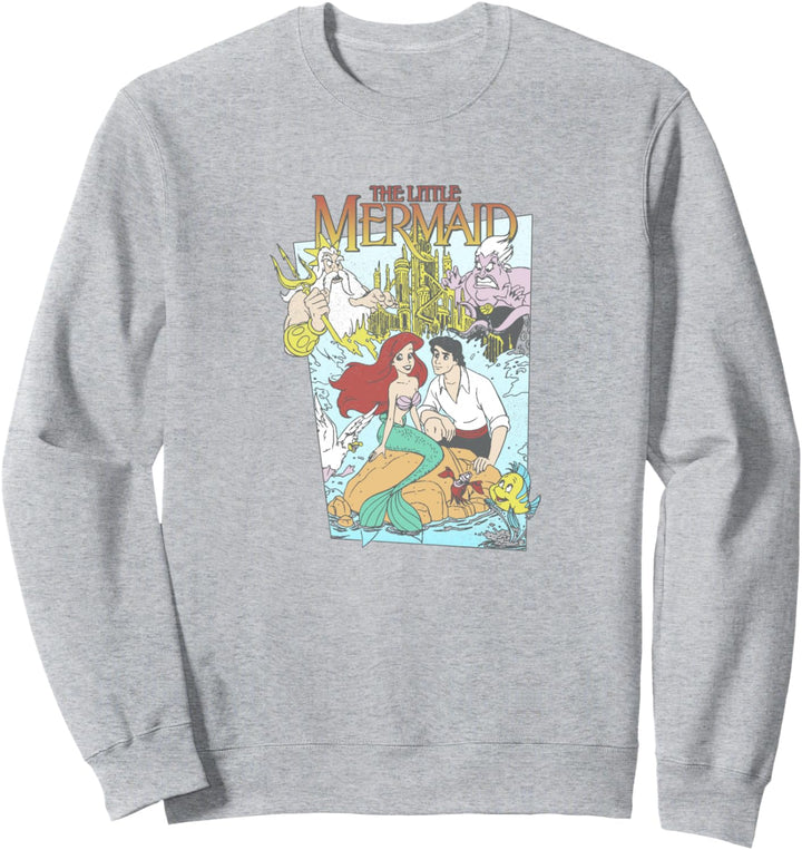 Disney The Little Mermaid Vintage Cover Sweatshirt