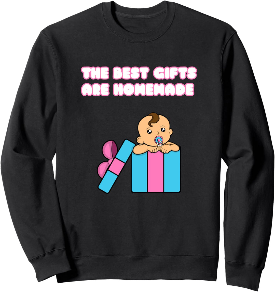 Geschenke sind Hausgemachte Erwartung Mutter Nettes Baby Sweatshirt
