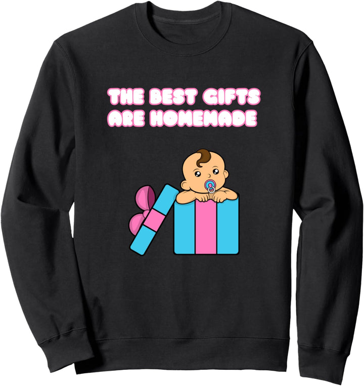 Geschenke sind Hausgemachte Erwartung Mutter Nettes Baby Sweatshirt