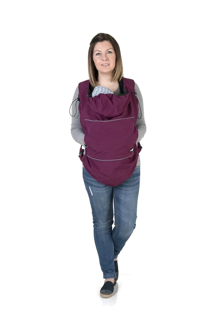 fun2bemum Softshell BABY Tragecover Pflaume