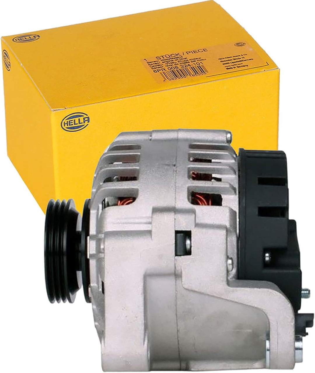 HELLA - Generator/Lichtmaschine - 14V - 95A - für u.a. Renault Clio II (BB_, CB_) - 8EL 012 428-831