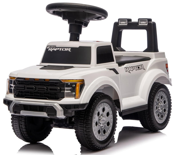 sun baby Rutschauto ab 1 Jahr – Ford Raptor – grosse Geländereifen, LED-Lichter, Sitz mit Rückenlehn
