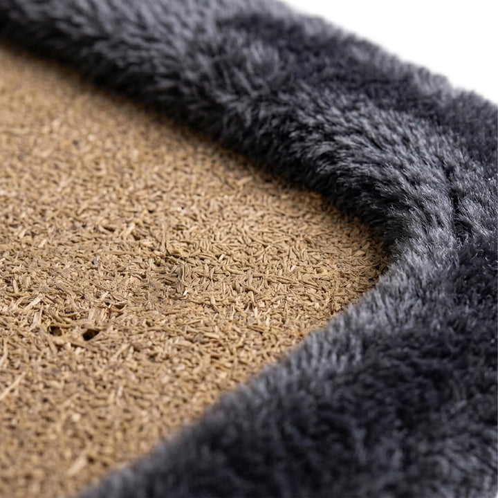 Relaxdays Hundetreppe, 3 Stufen, HxBxT: 36,5 x 35 x 45 cm, 50 kg, Abnehmbarer Stoffbezug, Hunderampe