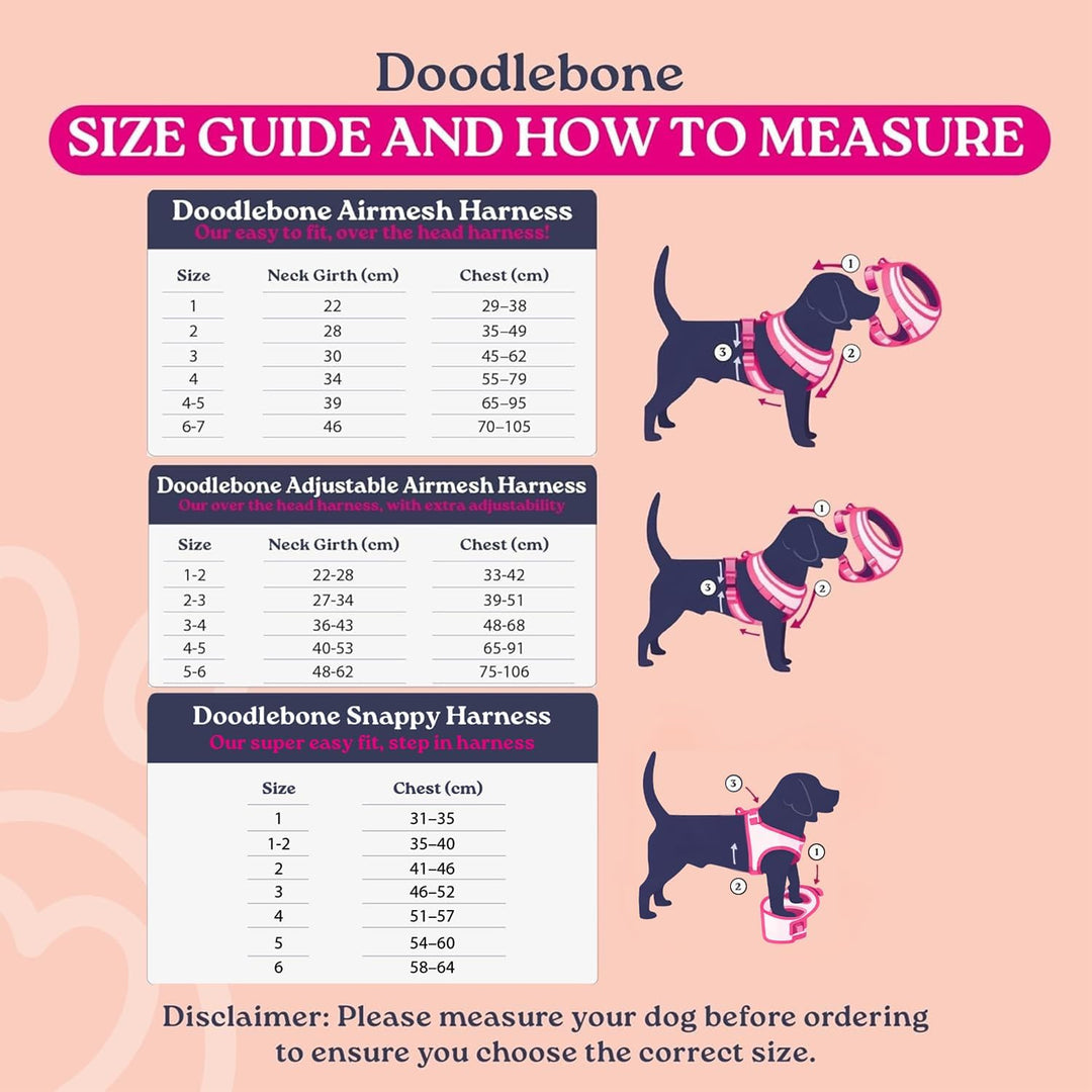 Doodlebone Snappy Hundegeschirr, Violette Sterne, 6 Violette Sterne 6, Violette Sterne 6