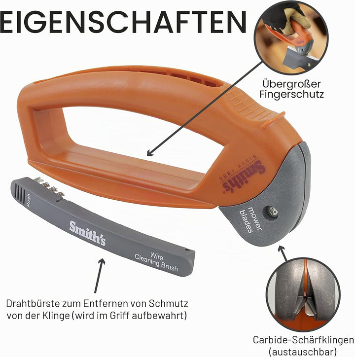 Smith 's 50603 Mähmesser Spitzer