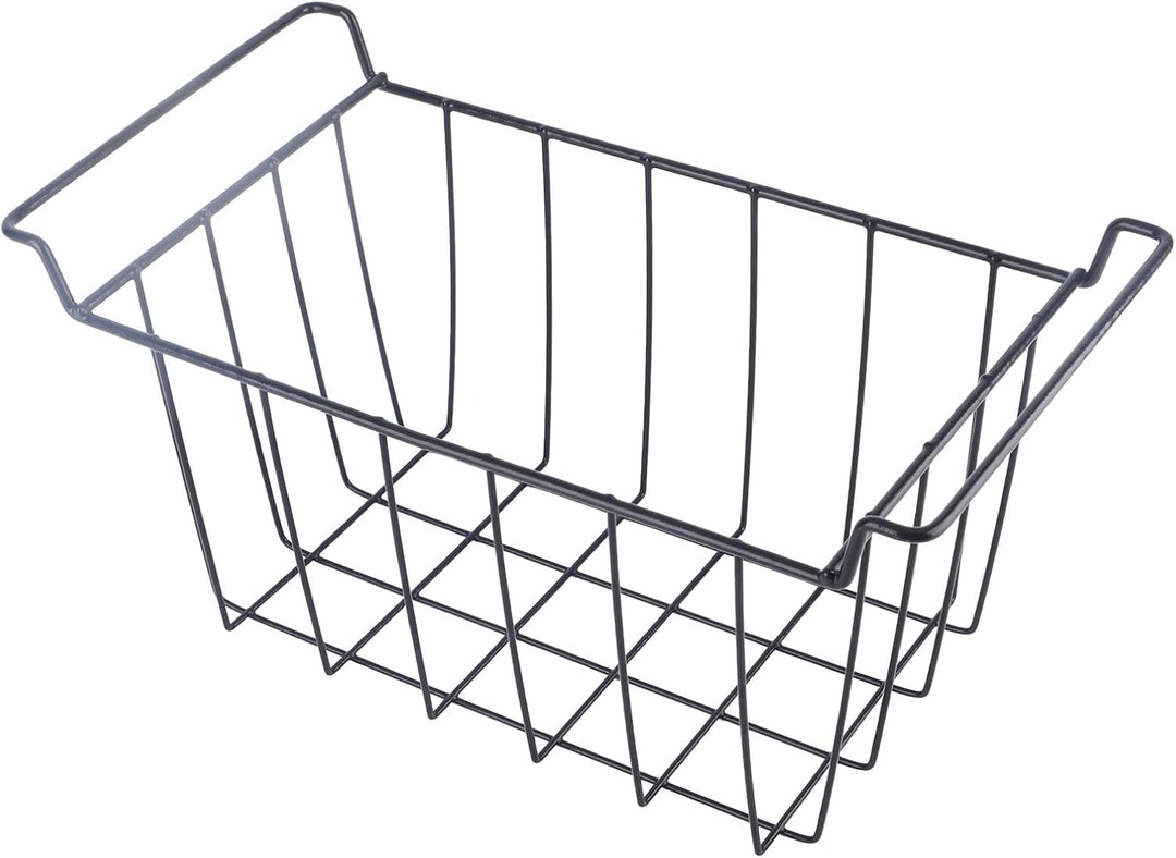 2 Stück Gefrierschrank-Aufbewahrungsdrahtregal, Gefrierschrank-Hängekorb, Gefrierschrank-Draht-Aufbe