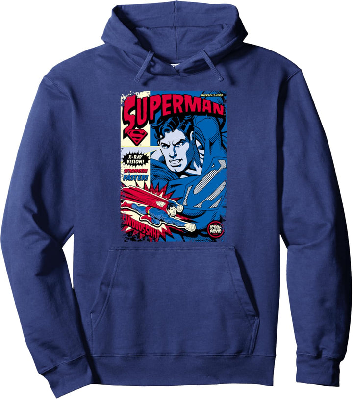 Superman Action Packed Pullover Hoodie