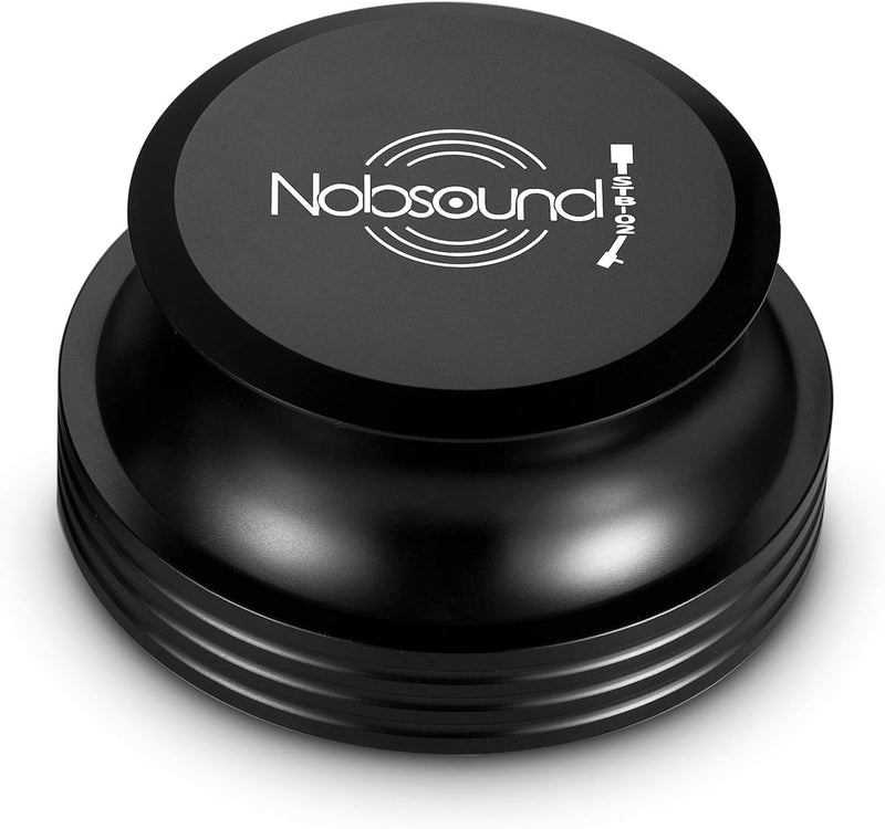 Nobsound LP Vinyl Turntable Disc Stabilizer Record Weight Metal Matte Black SCHALLPLATTEN-AUFLAGEGEW