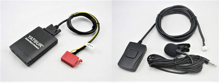 Yatour YTM06-MB-BT Dgitaler Musikadapter USB, SD AUX Freisprecheinrichtung Bluetooth Mercedes Benz A