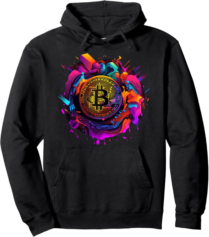 Bitcoin T-Shirt BTC Kryptowährung Bitcoin Hodler Crypto Pullover Hoodie