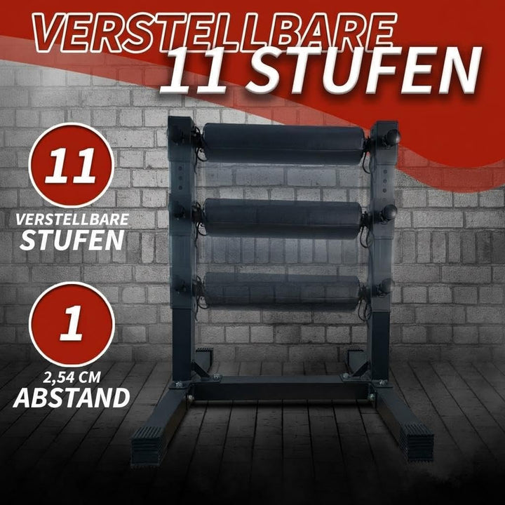 Verstellbarer Bulgarian Split Squat Ständer – Einbein-Kniebeugen Trainer Für Home Gym, Heavy Duty St