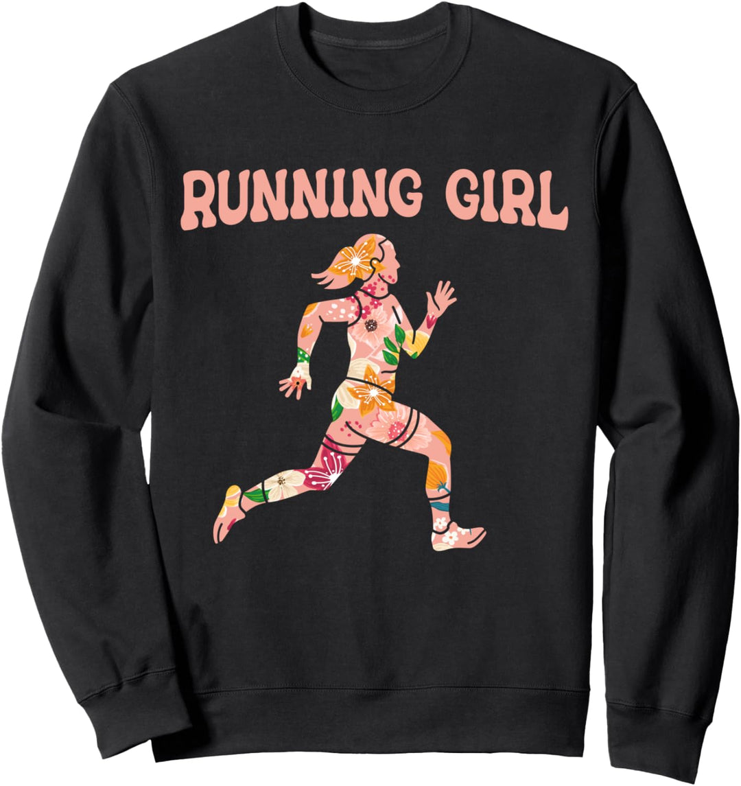 Jogging Laufen Sport - Runner Läuferin Joggen Sweatshirt