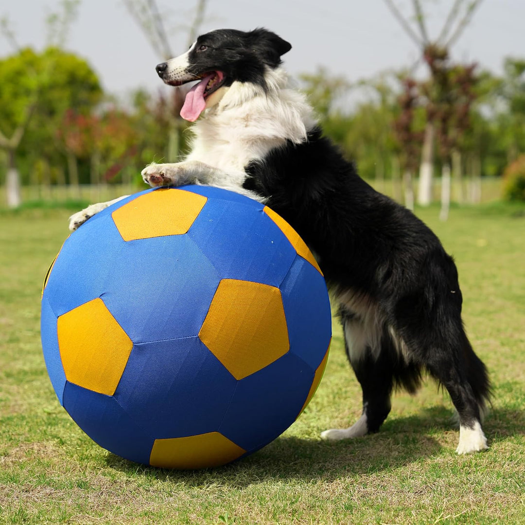 ANC POP Herding Ball für Hunde Pferdeball & Ballabdeckung 63,5 cm Ball für Pferde gross mit Handpump