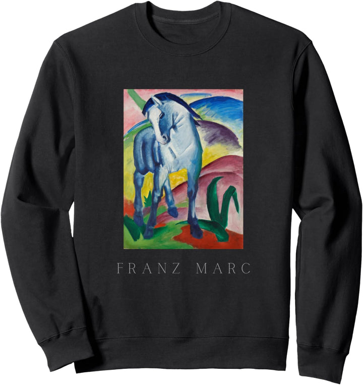 Blaues Pferd Franz Marc Sweatshirt