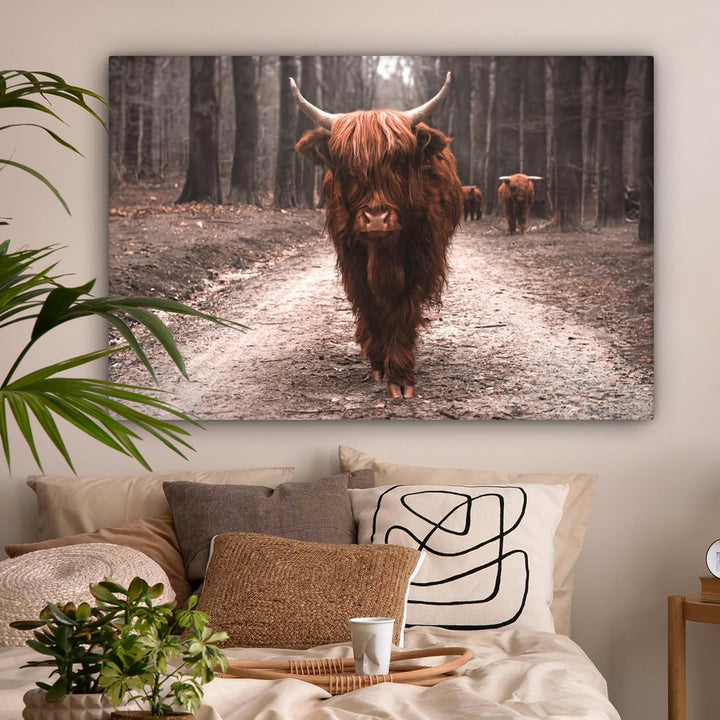 MuchoWow© Leinwände Gross 120x80 cm XXL Wall Decoration Bilder Schlafzimmer Deko Pictures Canvas Pai