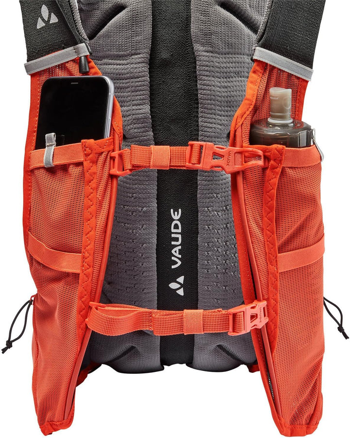 VAUDE Trail Spacer 8 - Wanderrucksack - 8 Liter Burnt Red, Burnt Red
