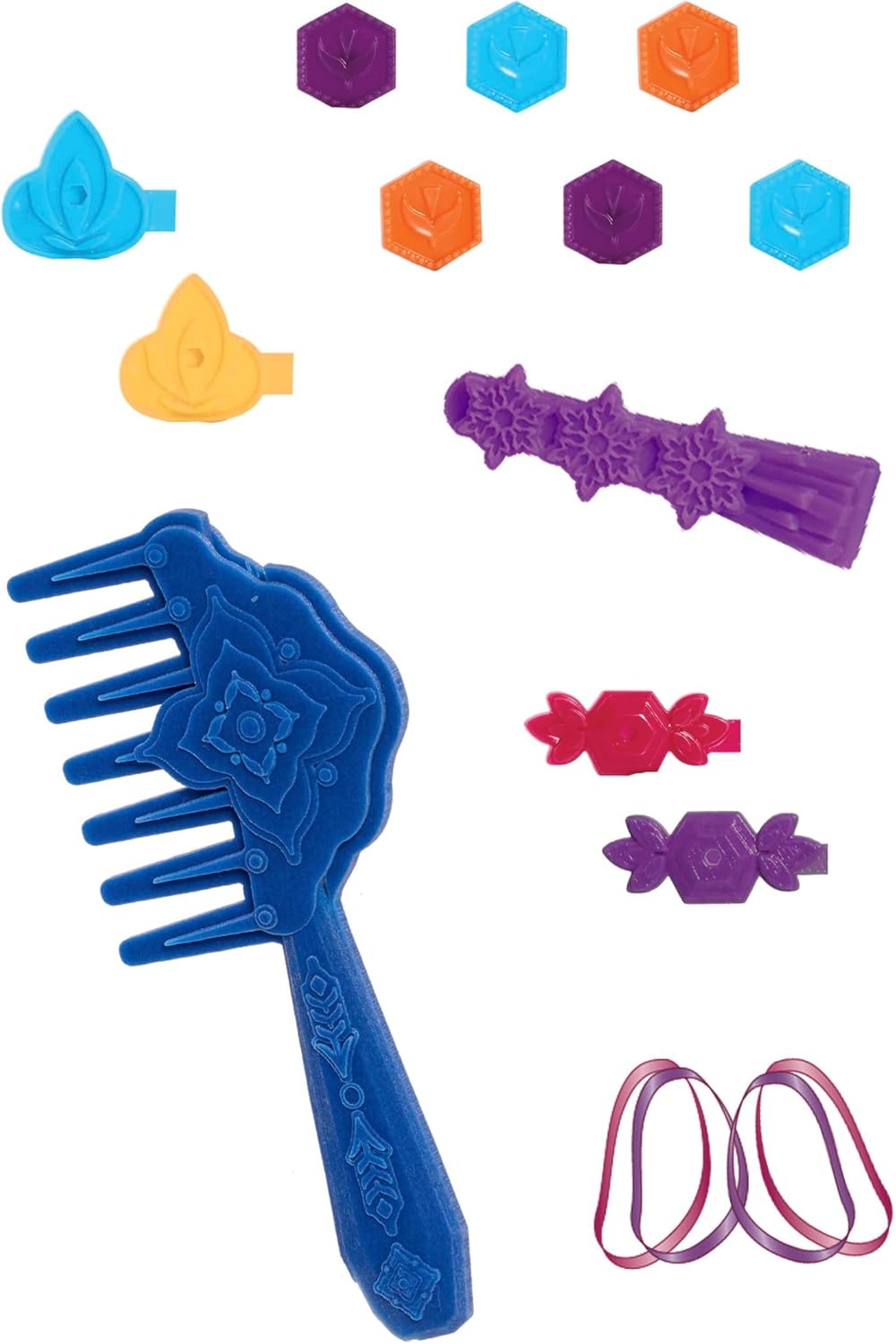 Disney Frozen 2 Anna Frisierkopf 20cm mit 14 Zubehörteilen für Styling-Spass, ab 3 Jahren, Just Play