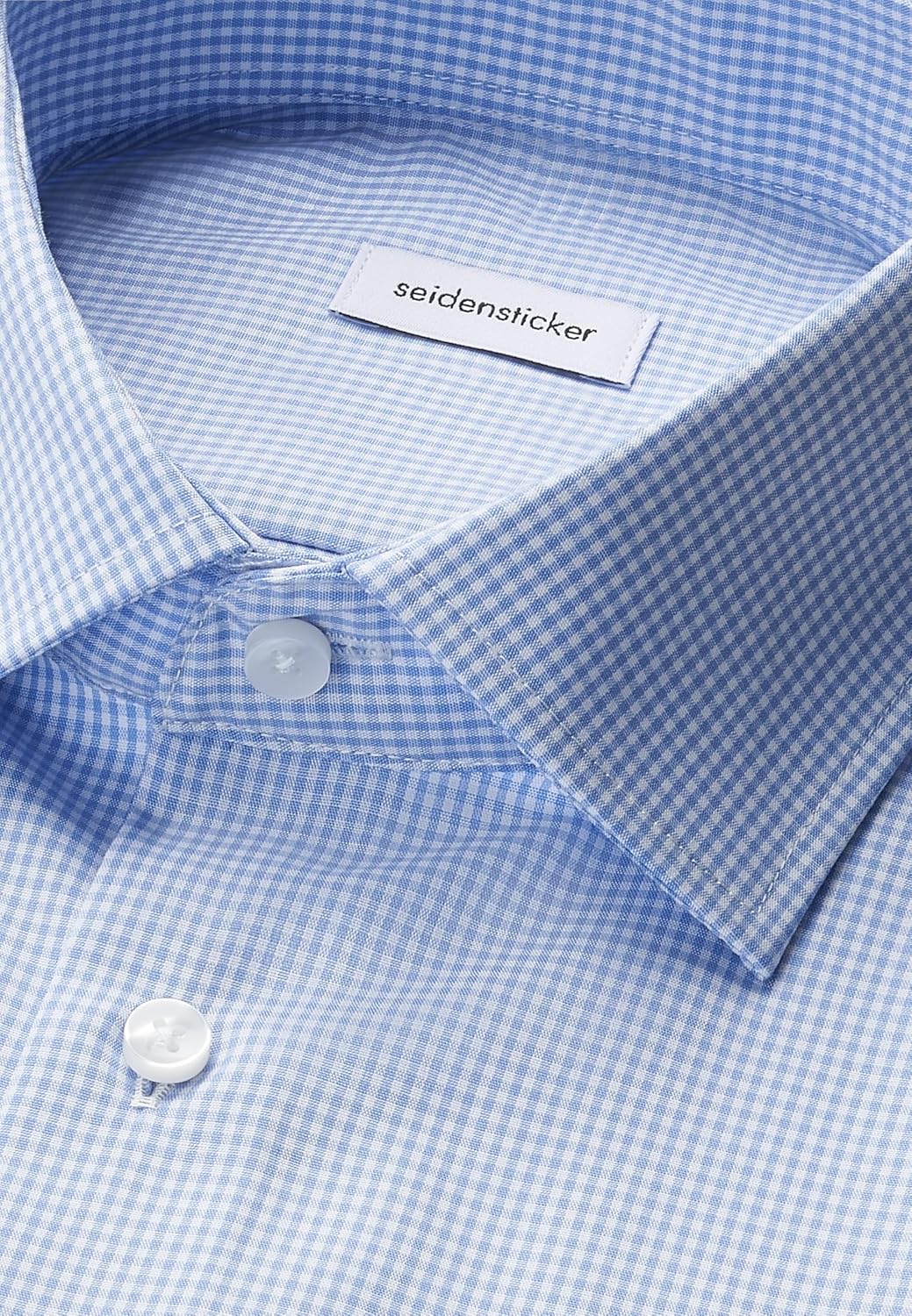 Seidensticker Herren Men Regular Longsleeve Cotton Business Shirt 39 Hellblau(193660), 39 Hellblau(1