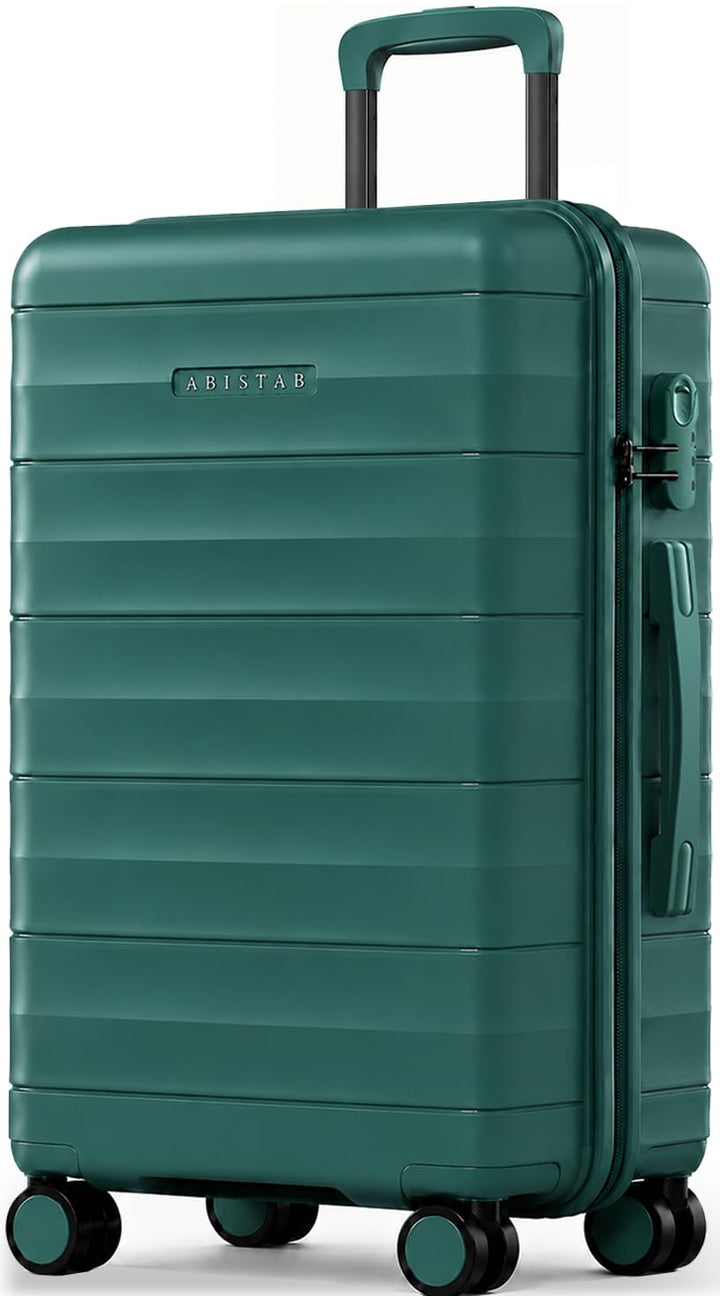 Hartschalenkoffer Mittelgross aus Polypropylen - Leicht Reisekoffer | Robuster Koffer Trolley | 4 Ro
