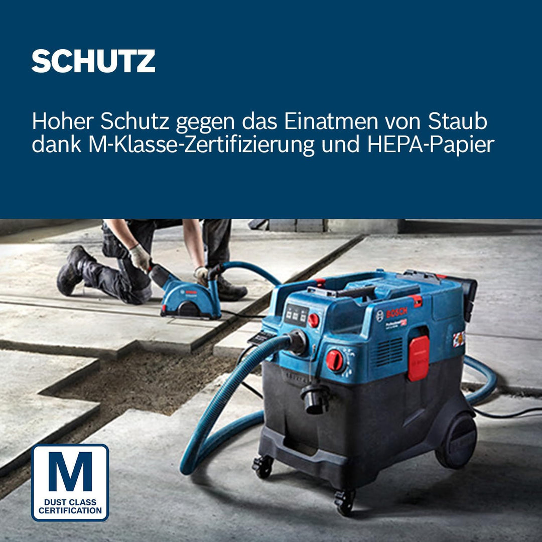 Bosch Professional Allessauger GAS 12-40 MA (1200 W, automatische Filterreinigung (AFC), inkl. Haupt