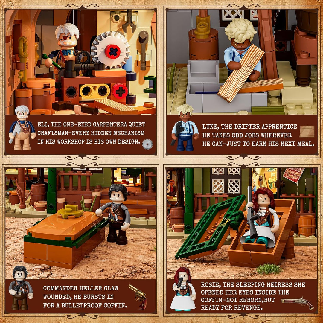 Lumibricks Western Carpentry Workshop Bauset