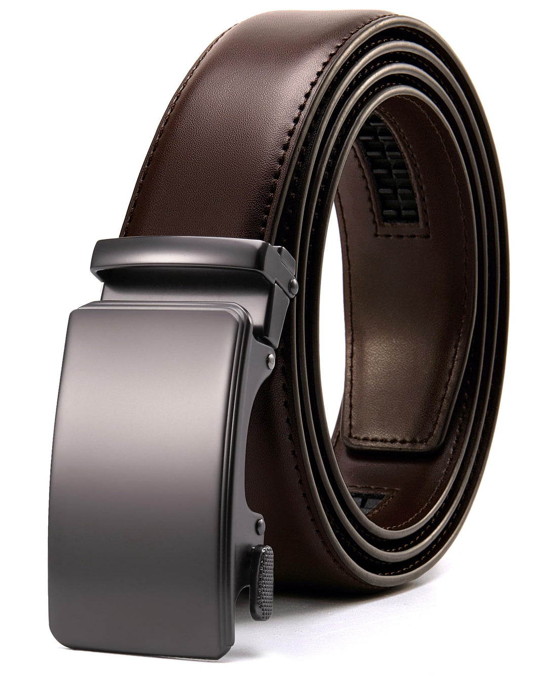 CHAOREN Automatik Gürtel Herren, Ledergürtel Herren, 35 mm Breit, Kürzbar | Präzise Anpassung für pe