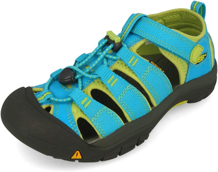 Keen Jungen Unisex Kinder Newport H2 T-SUPER Lemon/NEUTRAL Gray Sandalen, 31 EU Blau