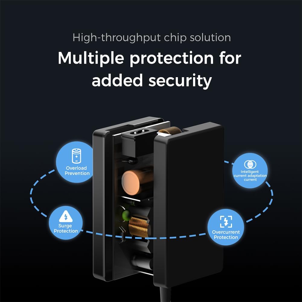 KFD 24V Ladegerät Ladekabel für Fangor F-506 F506 F-506US Wi-Fi 1080P Projektor, Harman Kardon Sabre