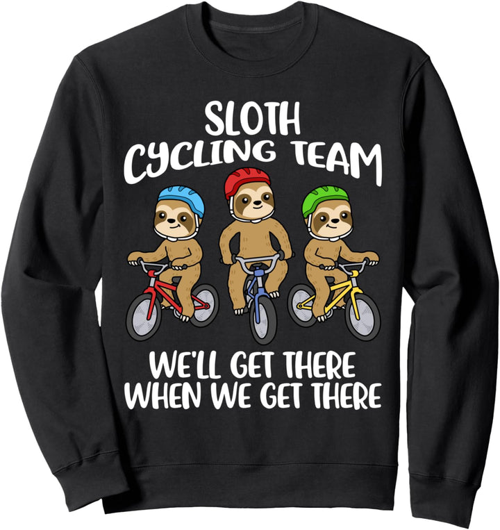 Sloth Cycling Team Radfahrer Sweatshirt