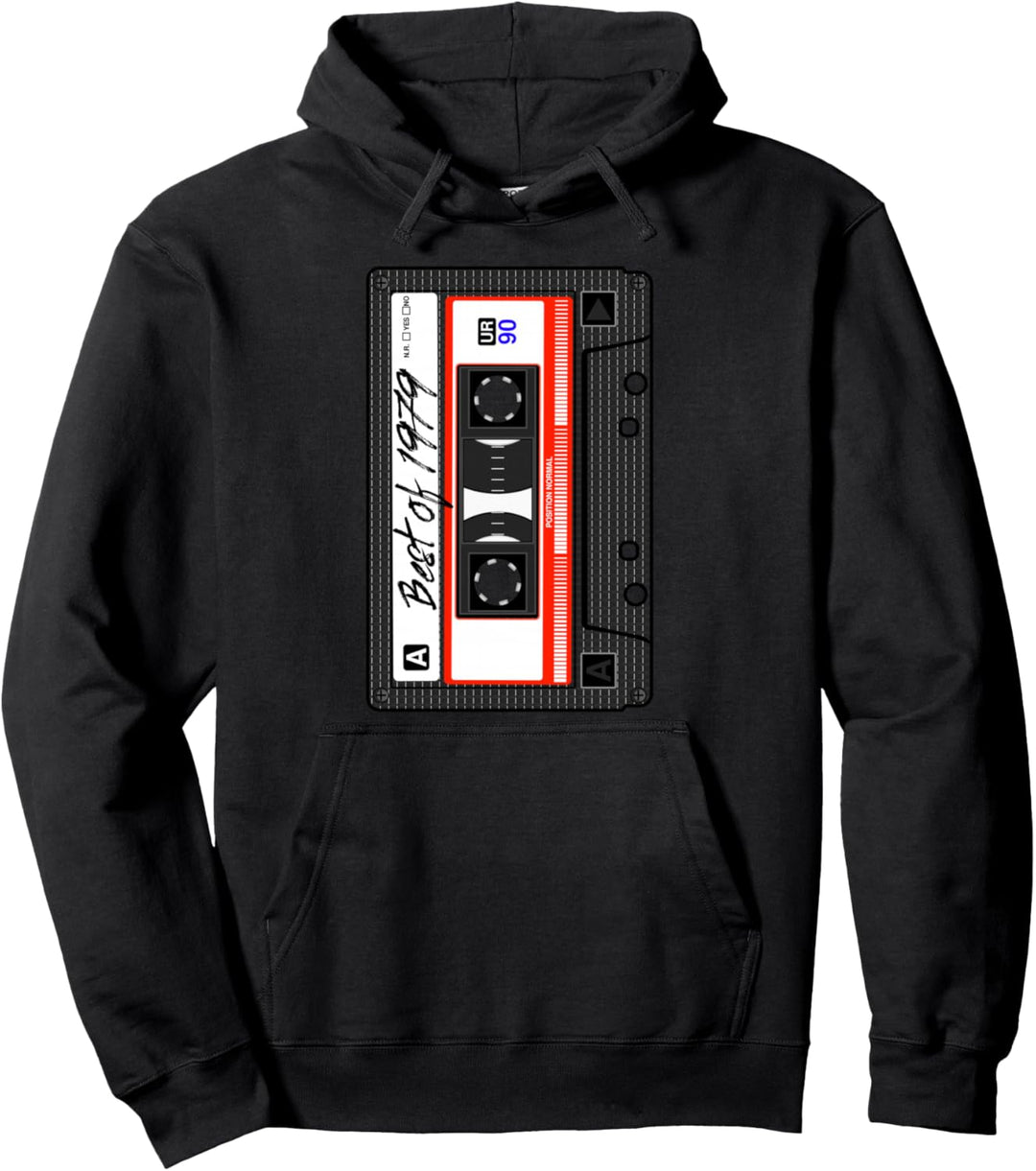 Kassette Best Of 1979 Mottoparty 80er 90er Party 1979er Pullover Hoodie