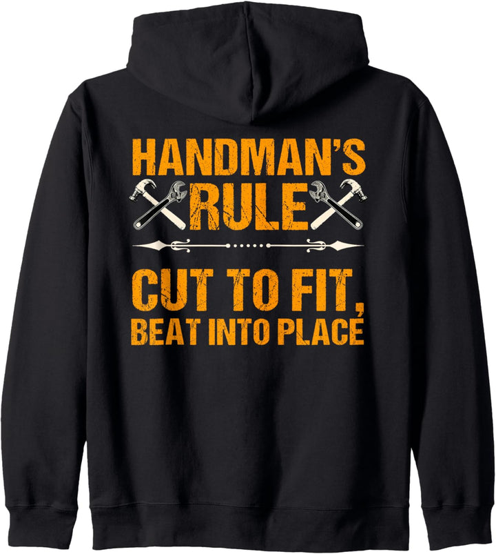 Handwerker Geschenke Design auf der Rückseite der Kleidung Kapuzenjacke