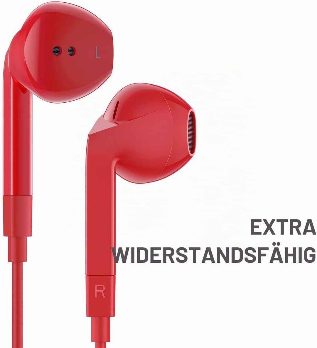 LUDOS FEROX USB C Kopfhörer, 5 Jahre Garantie für iPhone 16 15 Pro Max Plus Samsung Galaxy S24 S23 U