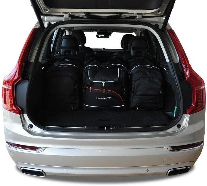 KJUST Dedizierte Kofferraumtaschen 7 STK kompatibel mit Volvo XC90 II 2014+