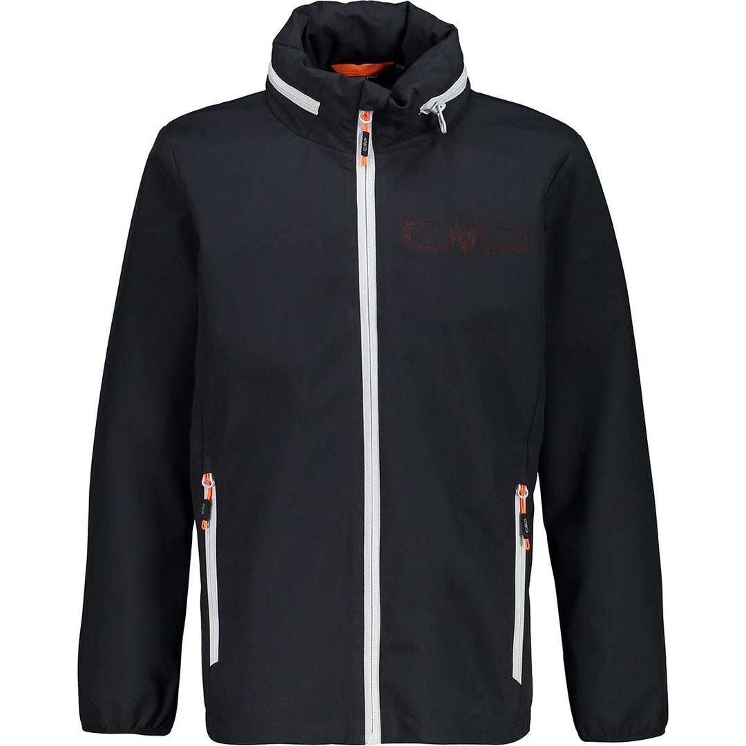 CMP Jungen Steppjacke mit Feel Warm Seamless Flock Wattierung Jacke 140 Antracite, 140 Antracite