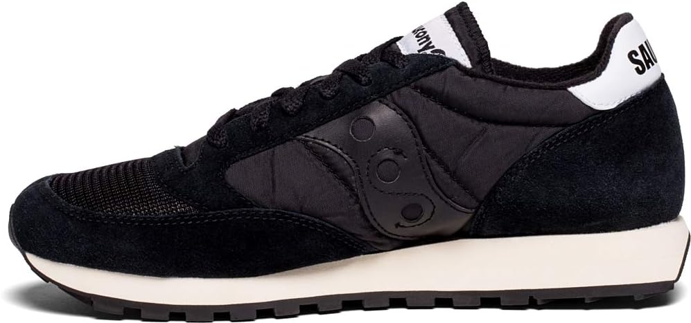 Saucony Jazz Original Vintage Herren Sportschuhe 35.5 EU Schwarz, 35.5 EU Schwarz